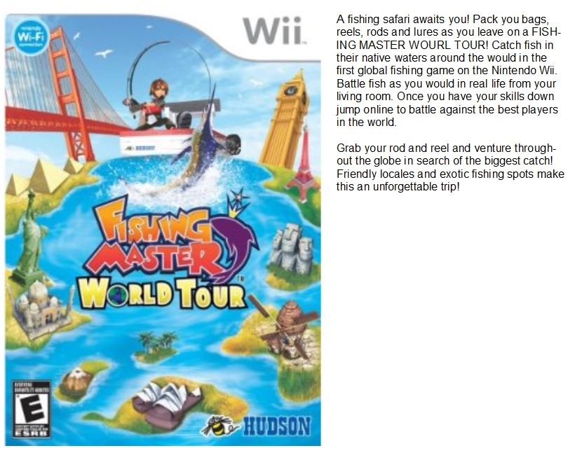 Fishing Master World Tour on Wii